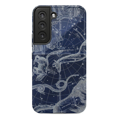 Blue and White Constellations Phone Case